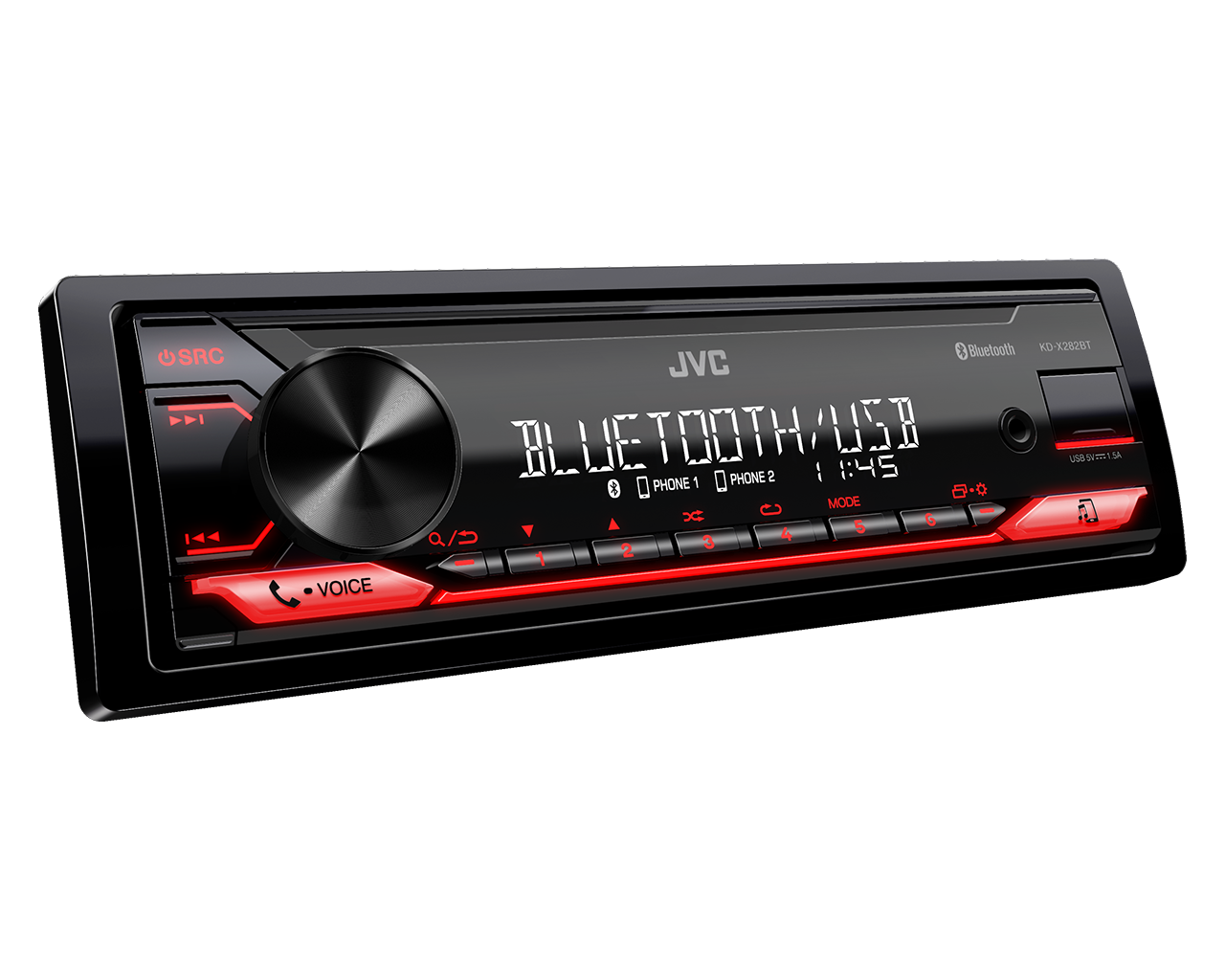 JVC R-USB RED COLOR BT KD-X282BT - Image 2