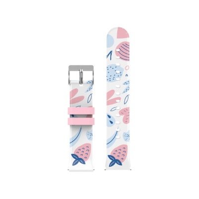 Kiddoboo Strap for KB019 Strawberry White