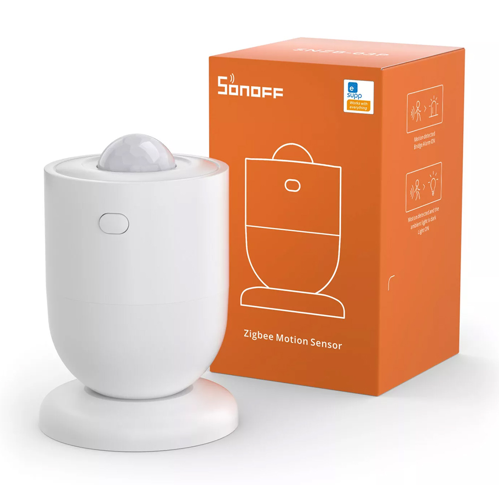 SONOFF smart ανιχνευτής κίνησης SNZB-03P, ZigBee, μπαταρίας, λευκός - Image 3