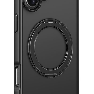 USAMS θήκη GZ US-BH895 για iPhone 16 Plus, διάφανη/μαύρη