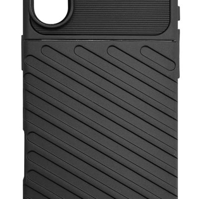 POWERTECH θήκη Thunder MOB-1995 για iPhone 16, μαύρη