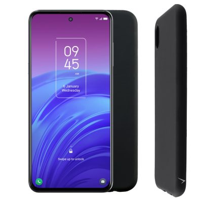 VOLTE-TEL ΘΗΚΗ TCL 20L/TCL 20L+/TCL 20S 6.67" SILICON TPU CAMERA GUARD BLACK