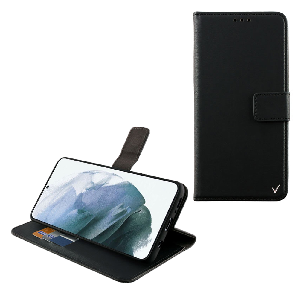 VOLTE-TEL ΘΗΚΗ SAMSUNG S21 5G G991 6.2" ALLURE MAGNET BOOK STAND CLIP BLACK