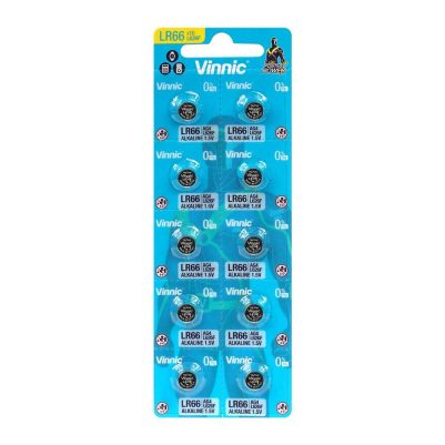 VINNIC ΜΠΑΤΑΡΙΕΣ ΡΟΛΟΓΙΟΥ LR66/ LR626/AG4/177/SR626/377/G4/SR66 1.5V ΑΛΚΑΛΙΚΕΣ 1 ΤΕΜ. 10/BLISTER