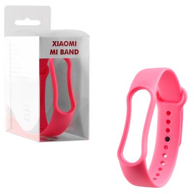 VOLTE-TEL ΛΟΥΡΑΚΙ ΡΟΛΟΓΙΟΥ ΣΙΛΙΚΟΝΗΣ XIAOMI MI BAND 5/MI BAND 6 PINK