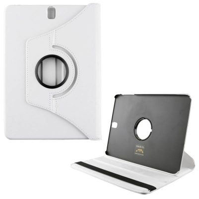 VOLTE-TEL ΘΗΚΗ SAMSUNG T590/T595 TAB A 10.5" LEATHER BOOK ROTATING STAND WHITE