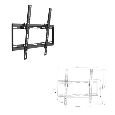 BRACKET ΒΑΣΗ ΤΗΛΕΟΡΑΣΗΣ TV 32"-55" LCD5040 MAX VESA 400X400 45 KG ΚΛΙΣΗ ± 12 ΜΟΙΡΕΣ