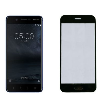 IDOL 1991 TEMPERED GLASS NOKIA 5 5.2" 9H 0.25mm 2.5D SPECIAL FULL COVER BLACK