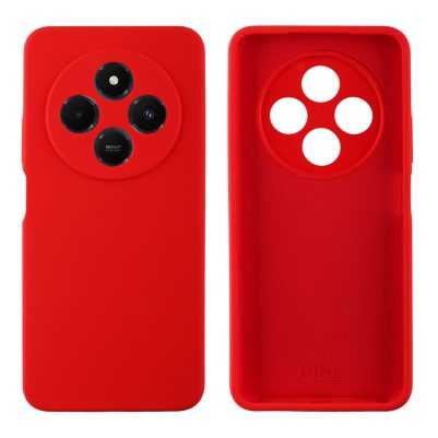 IDOL 1991 ΘΗΚΗ XIAOMI REDMI 14C 4G/POCO C75 4G 6.88" VELVET ELITE TPU 4 SIDE FULL CAMERA PROTECTION RED