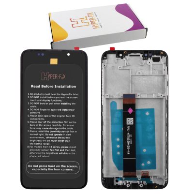 HUAWEI Y5 2018/HONOR 7S ΟΘΟΝΗ + TOUCH SCREEN + LENS + FRAME HF-02351XHU BLACK HYPER-FIX SERVICE PACK