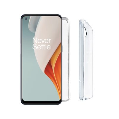 VOLTE-TEL ΘΗΚΗ ONEPLUS NORD N100 6.52" SLIMCOLOR AIR TPU FULL CAMERA PROTECTION ΔΙΑΦΑΝΗ