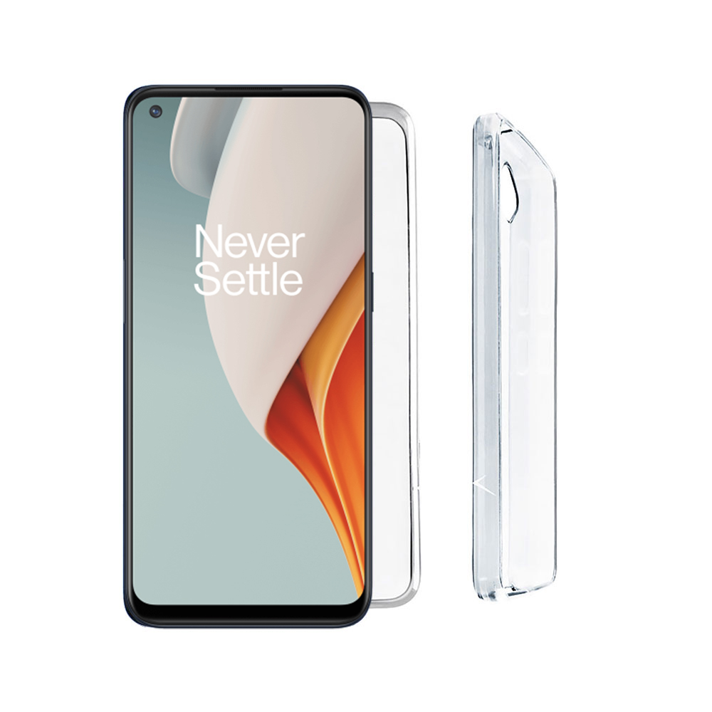 VOLTE-TEL ΘΗΚΗ ONEPLUS NORD N100 6.52" SLIMCOLOR AIR TPU FULL CAMERA PROTECTION ΔΙΑΦΑΝΗ