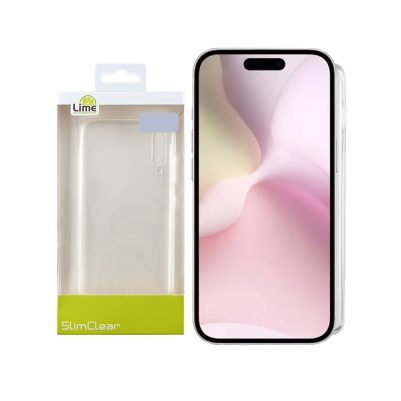 LIME ΘΗΚΗ IPHONE SE 2025 6.1" SLIMCLEAR TPU CAMERA GUARD ΔΙΑΦΑΝΗ
