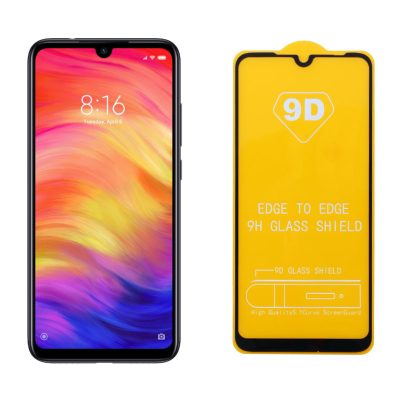 IDOL 1991 TEMPERED GLASS XIAOMI REDMI 7 6.26" 9H 0.25mm 9D FULL GLUE SPECIAL FULL COVER BLACK