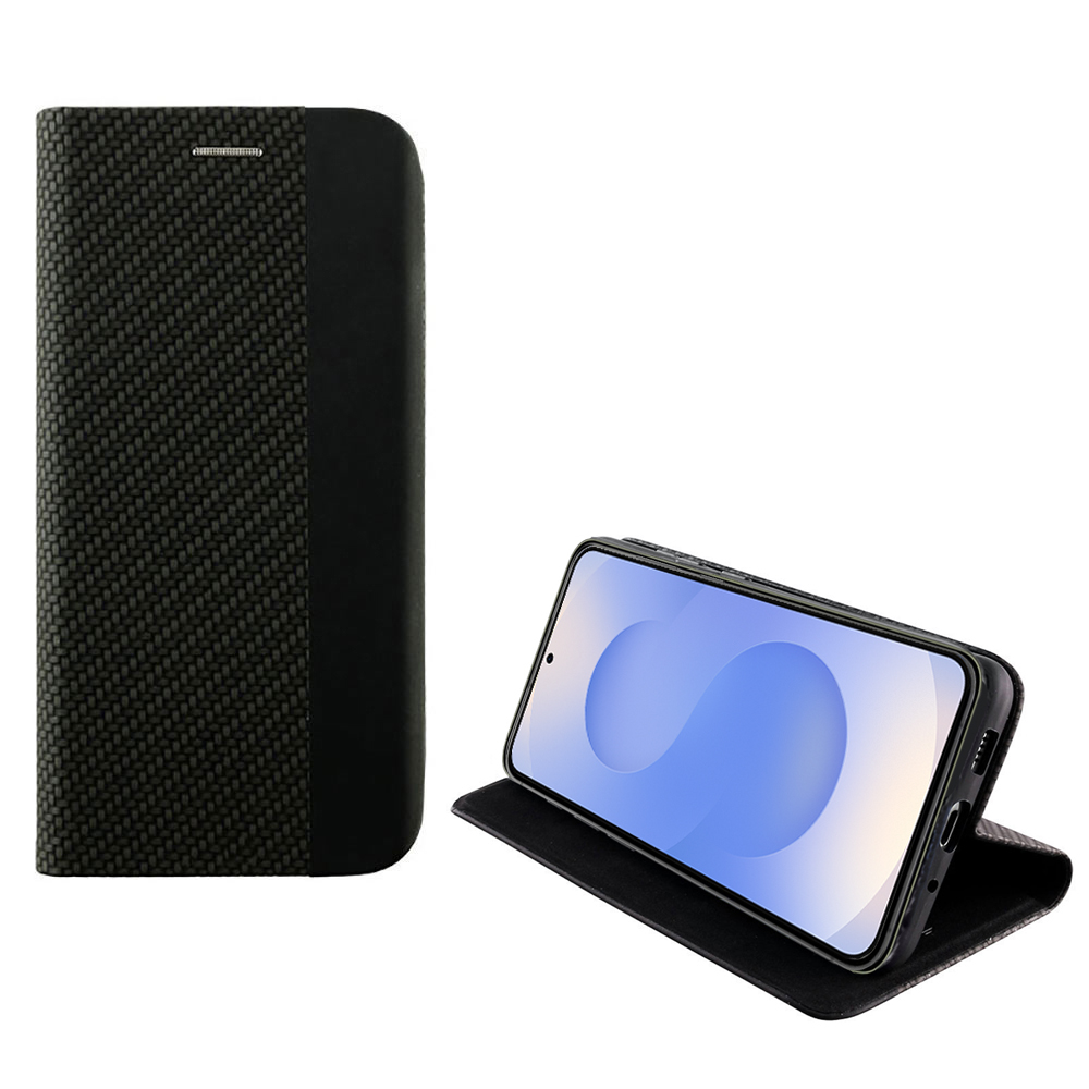 IDOL 1991 ΘΗΚΗ SAMSUNG S25 5G S931 6.2" ELITE ANTI-RFID BOOK STAND BLACK