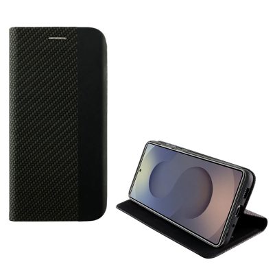 IDOL 1991 ΘΗΚΗ SAMSUNG S25 ULTRA 5G S938 6.9" ELITE ANTI-RFID BOOK STAND BLACK