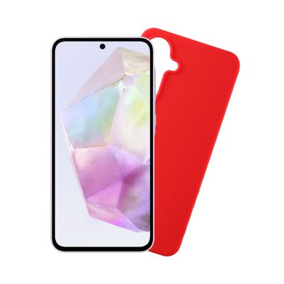 VOLTE-TEL ΘΗΚΗ SAMSUNG A36 5G A366 6.64" SILICON TPU CAMERA GUARD RED
