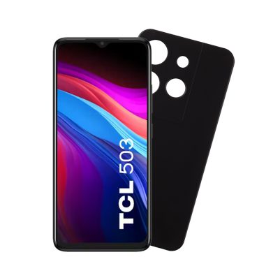 VOLTE-TEL ΘΗΚΗ TCL 503 6.6" SILICON TPU CAMERA GUARD BLACK