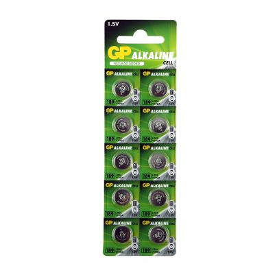 GP ΜΠΑΤΑΡΙΕΣ ΡΟΛΟΓΙΟΥ LR54 /AG10/189/LR1130/G10/SR54/390 1.5V ΑΛΚΑΛΙΚΕΣ 1 ΤΕΜ. 10/BLISTER