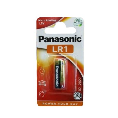 PANASONIC ΜΠΑΤΑΡΙΕΣ ΑΛΚΑΛΙΚΕΣ LR1/LR01/N/E90/910A 1.5V MICRO ALKALINE 1/BLISTER