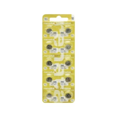 RENATA ΜΠΑΤΑΡΙΕΣ ΡΟΛΟΓΙΟΥ SR57/ SR927SW/395/G7/AG7 55mAh 1.55V SILVER OXIDE 1 ΤΕΜ. 10/BLISTER