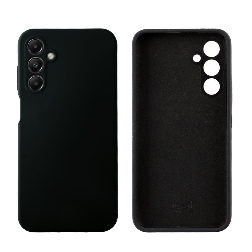 IDOL 1991 ΘΗΚΗ SAMSUNG A25 5G A256 6.5" VELVET ELITE TPU 4 SIDE FULL CAMERA PROTECTION BLACK