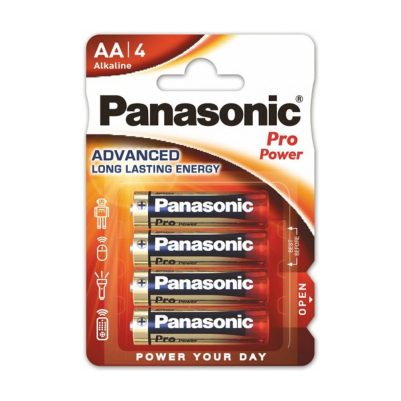 PANASONIC ΑΛΚΑΛΙΚΕΣ ΜΠΑΤΑΡΙΕΣ LR06/SIZE AA 1.5V PRO POWER 4/BLISTER