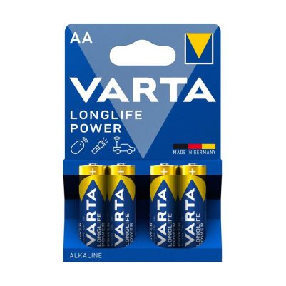 VARTA ΑΛΚΑΛΙΚΕΣ ΜΠΑΤΑΡΙΕΣ LR06/SIZE AA 1.5V LONGLIFE POWER 4906 4/BLISTER