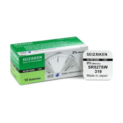 SEIZAIKEN SEIKO ΜΠΑΤΑΡΙΕΣ ΡΟΛΟΓΙΟΥ SR67 /319/SR527SW SILVER OXIDE 1.55V 1 ΤΕΜ/BLISTER