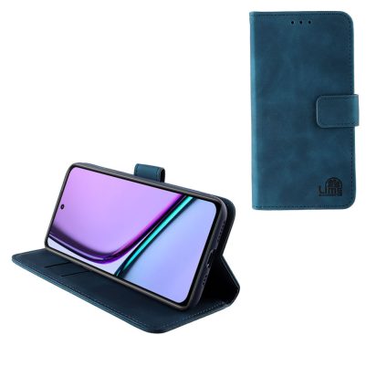 LIME ΘΗΚΗ REALME C67 4G 6.72" ESSENTIAL MAGNET BOOK STAND CLIP DARK BLUE