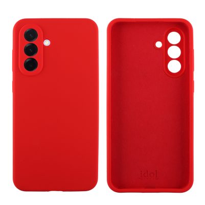 IDOL 1991 ΘΗΚΗ SAMSUNG A36 5G A366 6.64" VELVET ELITE TPU 4 SIDE FULL CAMERA PROTECTION RED