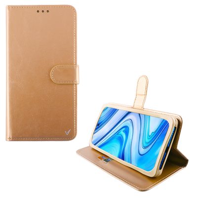 VOLTE-TEL ΘΗΚΗ UNIVERSAL 4.3"-5.4" 13.5x7cm BOOK SILICONE GOLD