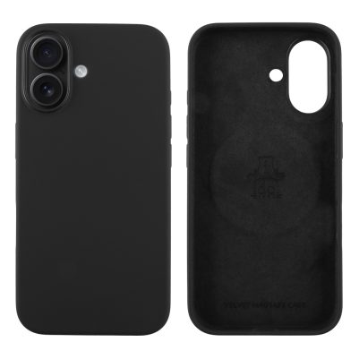 IDOL 1991 ΘΗΚΗ IPHONE 16 6.1" VELVET MAGSAFE TPU CAMERA GUARD BLACK