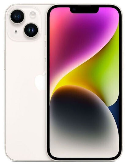 Apple iPhone 14 (6GB/256GB) White Refurbished Grade A