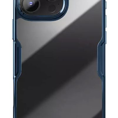 NILLKIN θήκη Nature TPU Pro για iPhone 16 Pro, διάφανη-μπλε