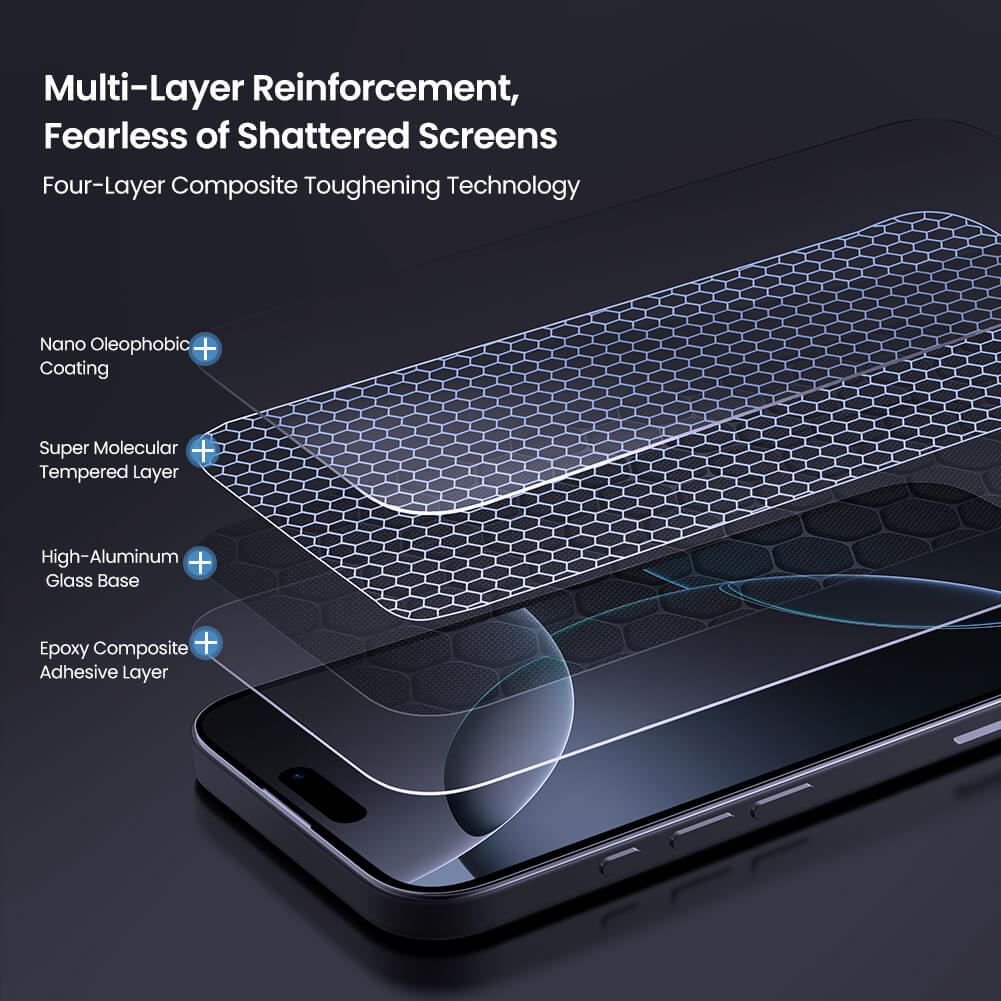 NILLKIN tempered glass 2.5D H+ Pro για Apple iPhone 16 Pro Max - Image 3
