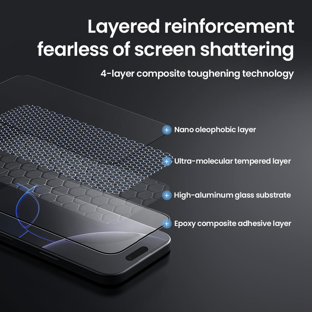 NILLKIN tempered glass 2.5D CP+ Pro για Apple iPhone 16 Pro - Image 3