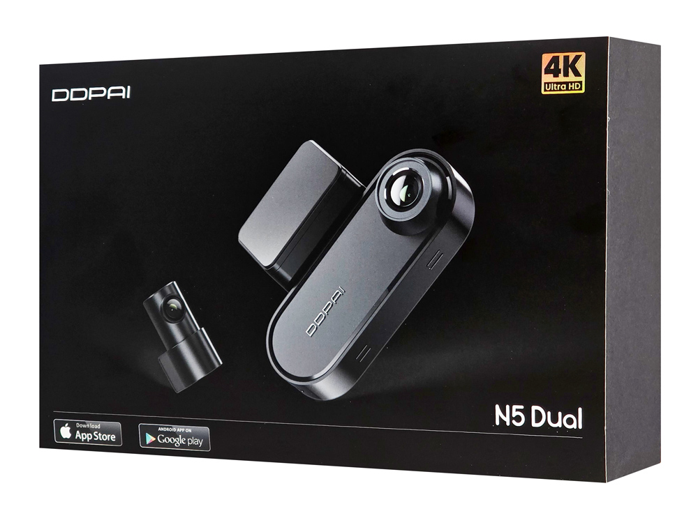 DDPAI smart σετ καμερών αυτοκινήτου N5 Dual, 4K/1080p, WiFi/Bluetooth, GPS - Image 3
