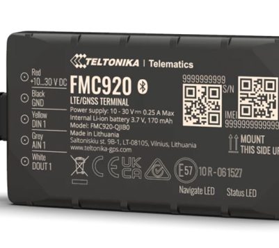 TELTONIKA GPS tracker αυτοκινήτου FMC920, 4G/GSM/GPRS/GNSS, Bluetooth