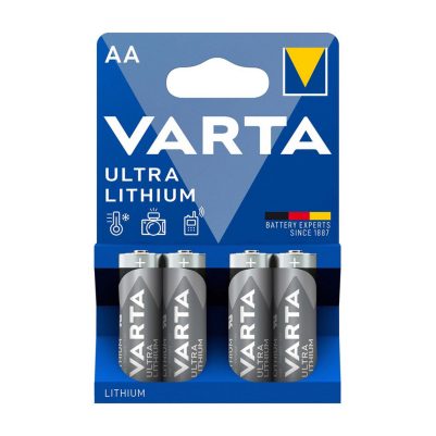 VARTA ΜΠΑΤΑΡΙΕΣ ΦΩΤΟΓΡΑΦΙΚΗΣ ΛΙΘΙΟΥ AA FR6/L91 1,5V 2900mAh Li-ion 4/BLISTER