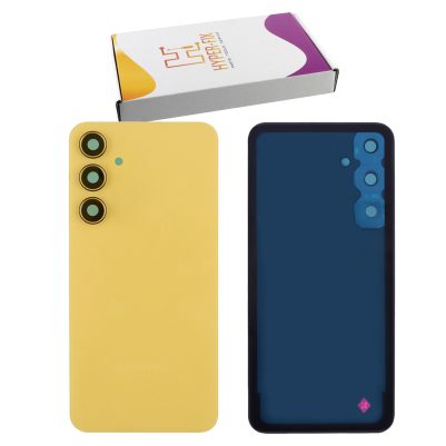 SAMSUNG A35 5G A356 BATTERY COVER + CAMERA COVER + LENS + ΑΥΤΟΚΟΛΛΗΤΗ ΤΑΙΝΙΑ LEMON HYPER-FIX SERVICE PACK