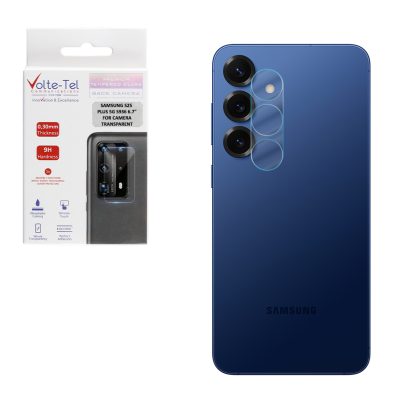 VOLTE-TEL TEMPERED GLASS SAMSUNG S25 PLUS 5G S936 6.7" 9H 0.25mm 3D CURVED FOR CAMERA TRANSPARENT