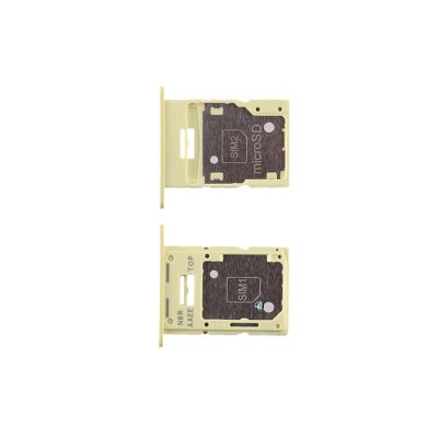 SAMSUNG A15 4G A155 SIM CARD + MEMORY HOLDER YELLOW GH98-48940G ORIGINAL SERVICE PACK