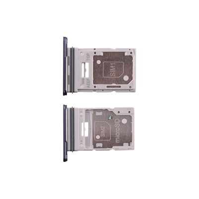 SAMSUNG A55 5G A556 DUAL SIM CARD HOLDER BLACK GH98-48039A ORIGINAL SERVICE PACK