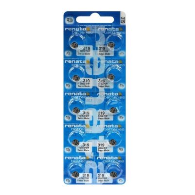 RENATA ΜΠΑΤΑΡΙΕΣ ΡΟΛΟΓΙΟΥ 319/SR527/SR64 1.55V SILVER OXIDE 1 ΤΕΜ. 10/BLISTER