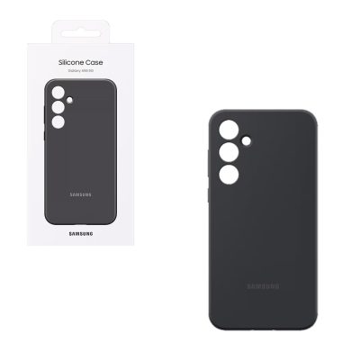 ΘΗΚΗ SAMSUNG A55 5G A556 SILICONE CASE EF-PA556TBEGWW BLACK PACKING OR