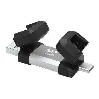 SILICON POWER USB - TYPE C FLASH DRIVE 128GB USB 3.2+OTG C51 SP128GBUC3C51V1S