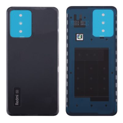 XIAOMI REDMI NOTE 12 5G BATTERY COVER ΜΕ ΑΥΤΟΚΟΛΛΗΤΗ ΤΑΙΝΙΑ ΑΔΙΑΒΡΟΧΟΠΟΙΗΣΗΣ BLACK 3P OR