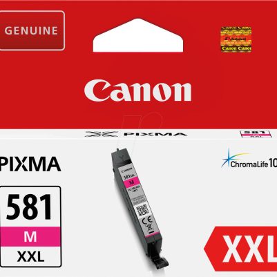 Canon CLI-581XXL Γνήσιο Μελάνι Εκτυπωτή InkJet Ματζέντα