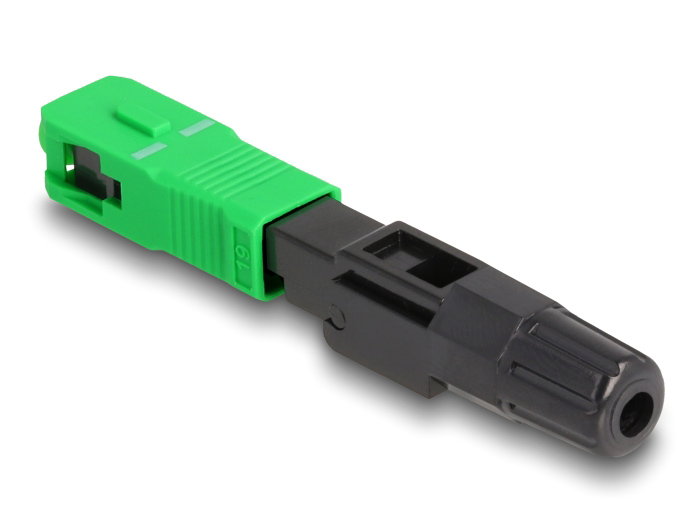 DELOCK σύνδεσμος οπτικής ίνας SC Simplex 87989, μαύρος - Image 2